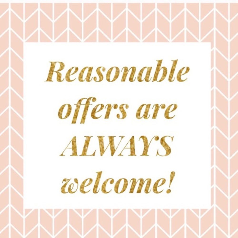 Reasonable Offers Welcomed